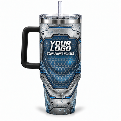 PWHG0003 personalized tumbler 40oz back product mockup