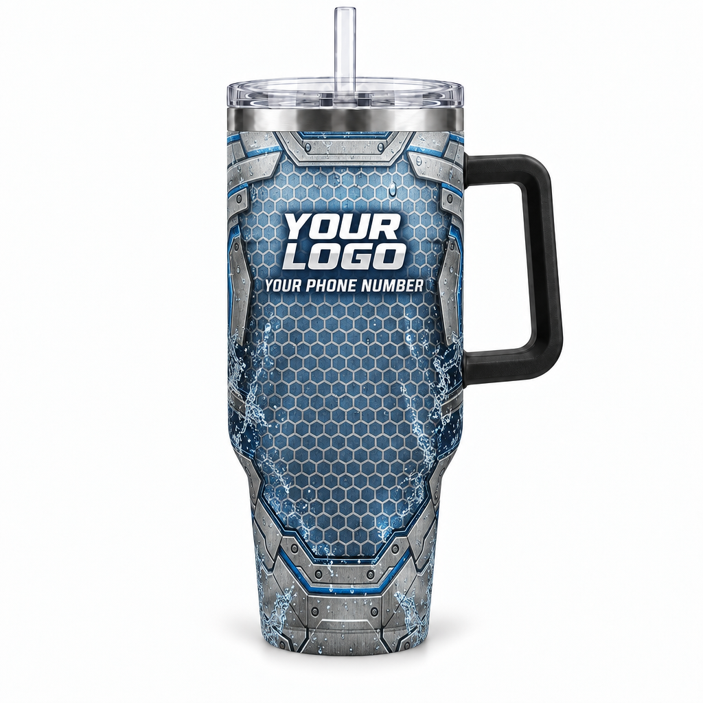 PWHG0003 personalized tumbler 40oz front product mockup