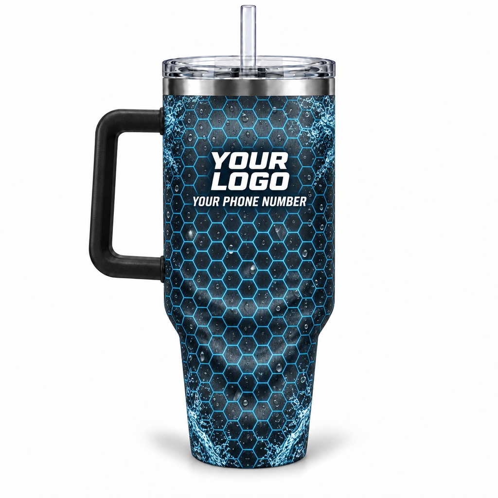 PWHG0005 personalized tumbler 40oz back product mockup