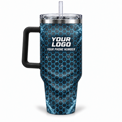 PWHG0005 personalized tumbler 40oz back product mockup