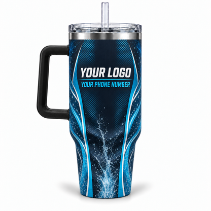 PWJSC0001 personalized tumbler 40oz back product mockup