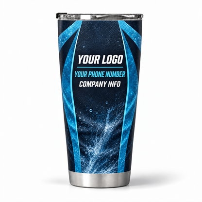 PWJSC0002 personalized tumbler 20oz back product mockup