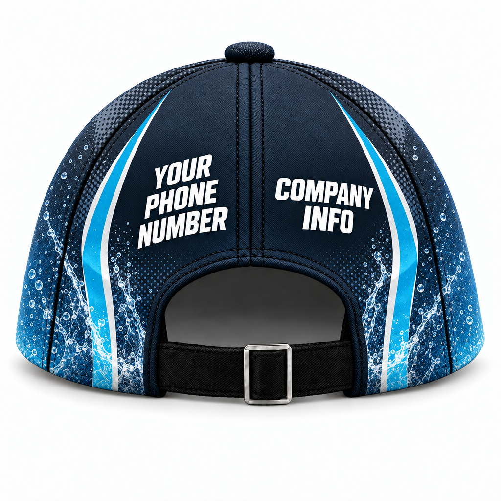 PWJSC0003 personalized cap back product mockup