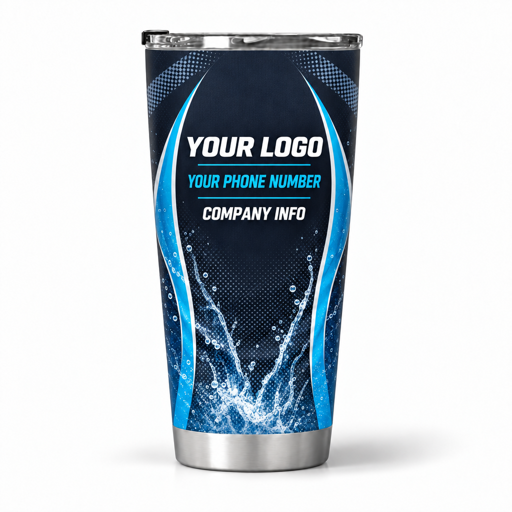 PWJSC0003 personalized tumbler 20oz back product mockup