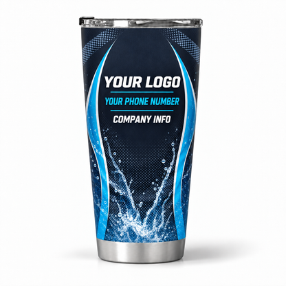 PWJSC0003 personalized tumbler 20oz back product mockup