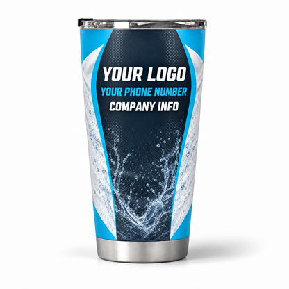 PWJSC0005 personalized tumbler 20oz back product mockup