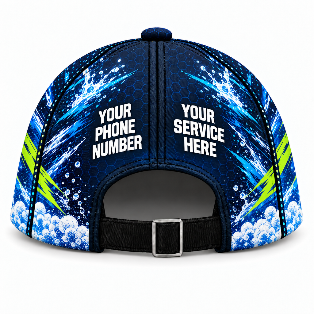 PWN001 personalized cap back product mockup