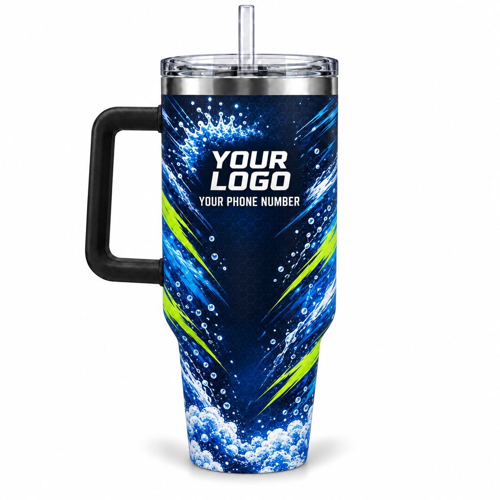 PWN001 personalized tumbler 40oz back product mockup