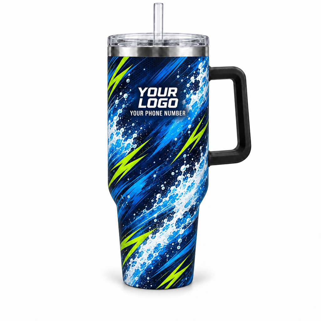 PWN002 personalized tumbler 40oz front product mockup
