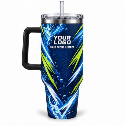 PWN003 personalized tumbler 40oz back product mockup