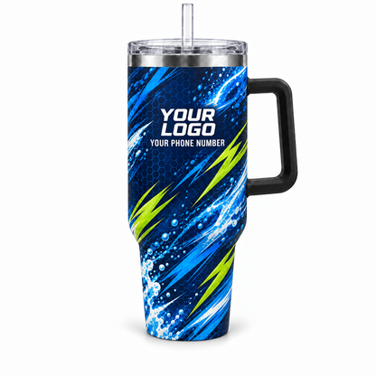 PWN003 personalized tumbler 40oz front product mockup