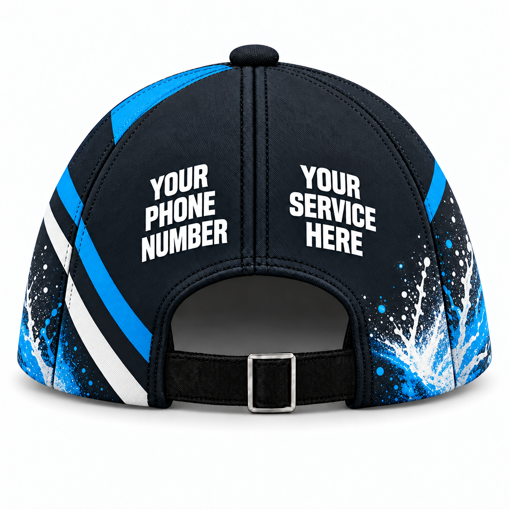 PWN005 personalized cap back product mockup