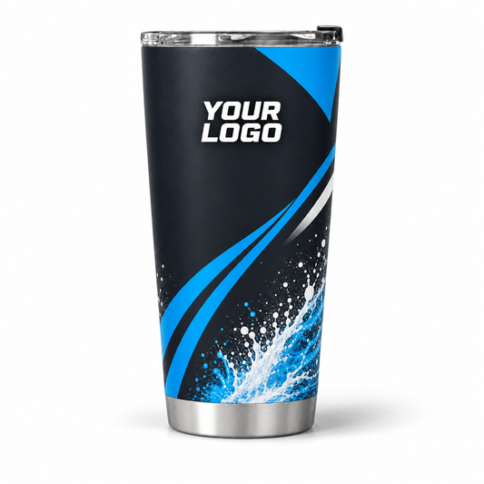 PWN005 personalized tumbler 20oz front product mockup
