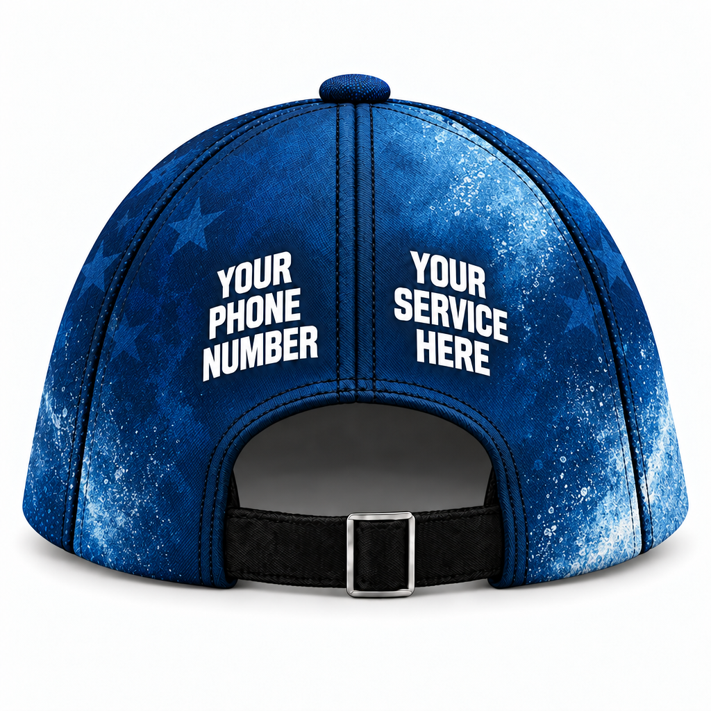 PWN006 personalized cap back product mockup
