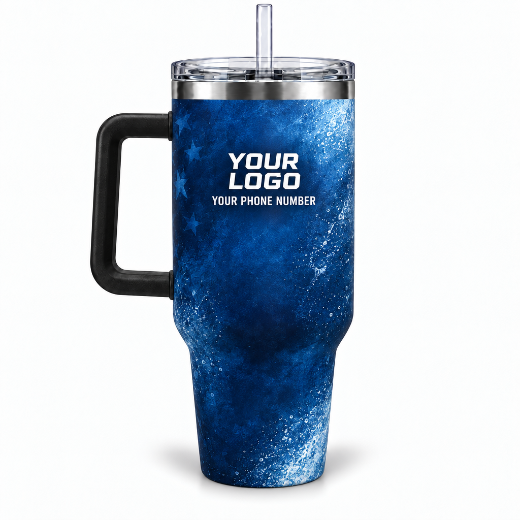 PWN006 personalized tumbler 40oz back product mockup