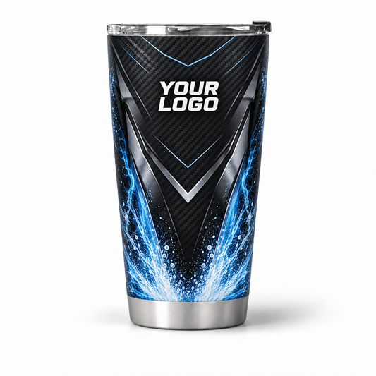 PWN007 personalized tumbler 20oz front product mockup