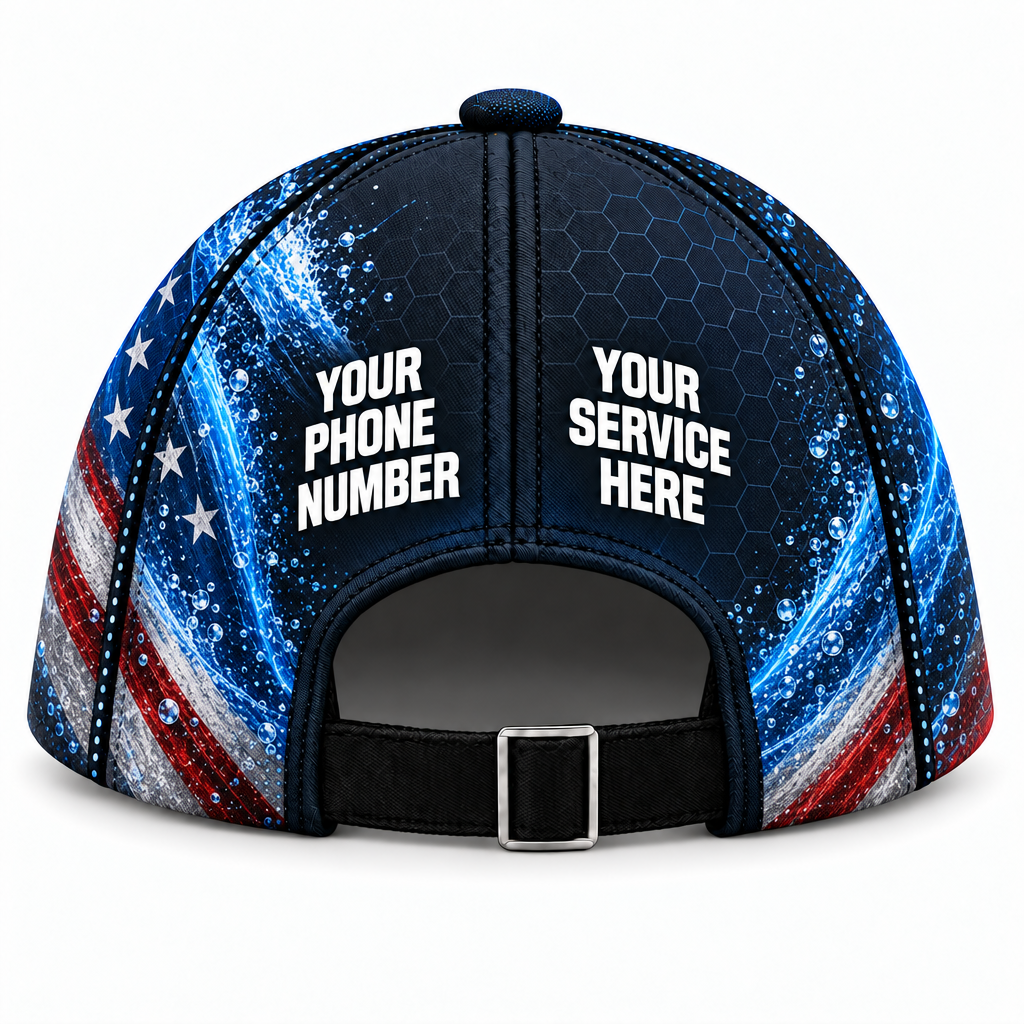 PWN008 personalized cap back product mockup