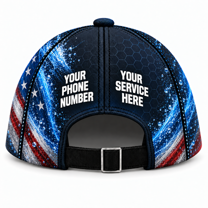PWN008 personalized cap back product mockup