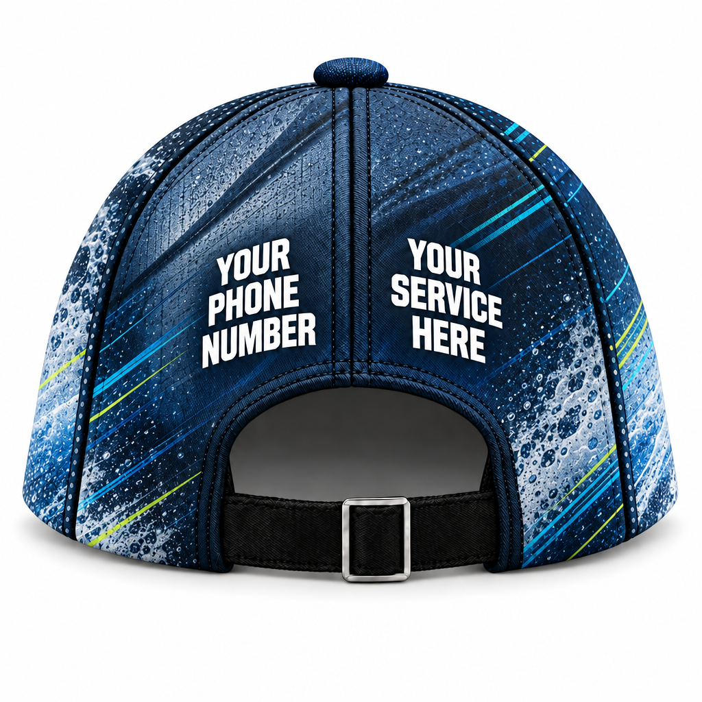 PWN009 personalized cap back product mockup