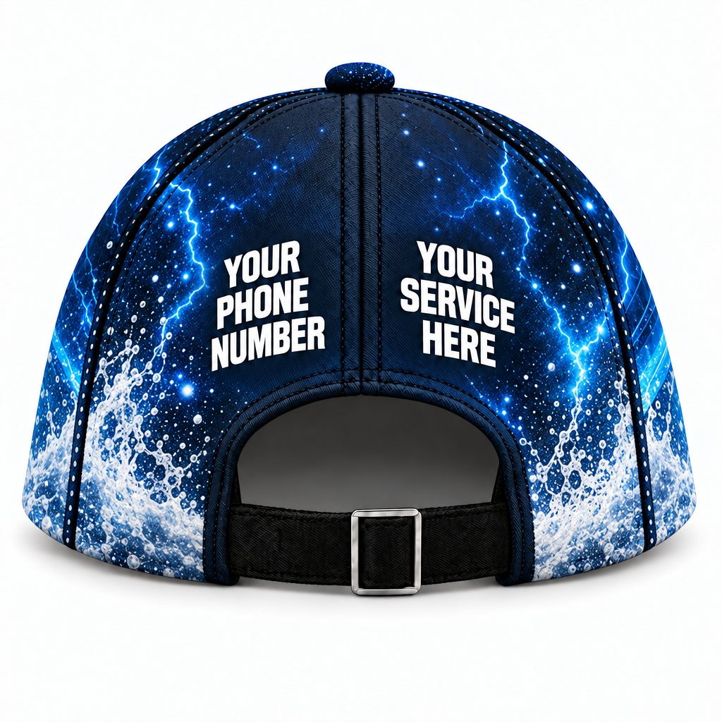 PWN010 personalized cap back product mockup