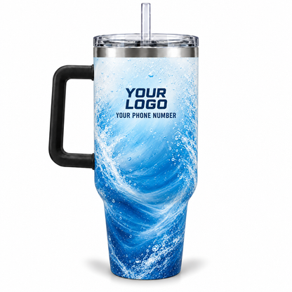 PWN012 personalized tumbler 40oz back product mockup