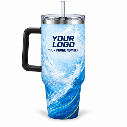 PWN013 personalized tumbler 40oz back product mockup