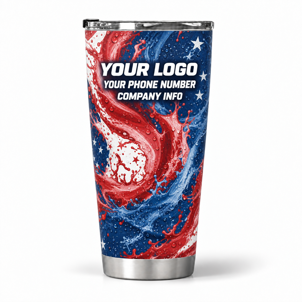 PWPP0002 personalized tumbler 20oz back product mockup