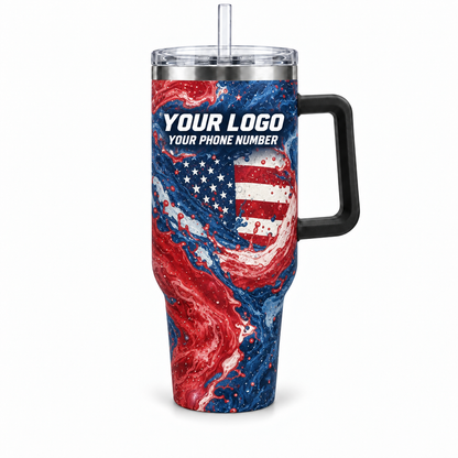 PWPP0003 personalized tumbler 40oz front product mockup