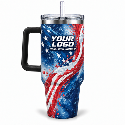 PWPP0004 personalized tumbler 40oz back product mockup
