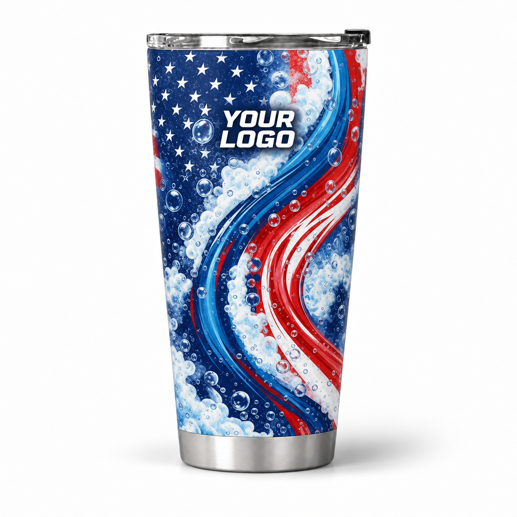 PWPP0009 personalized tumbler 20oz front product mockup