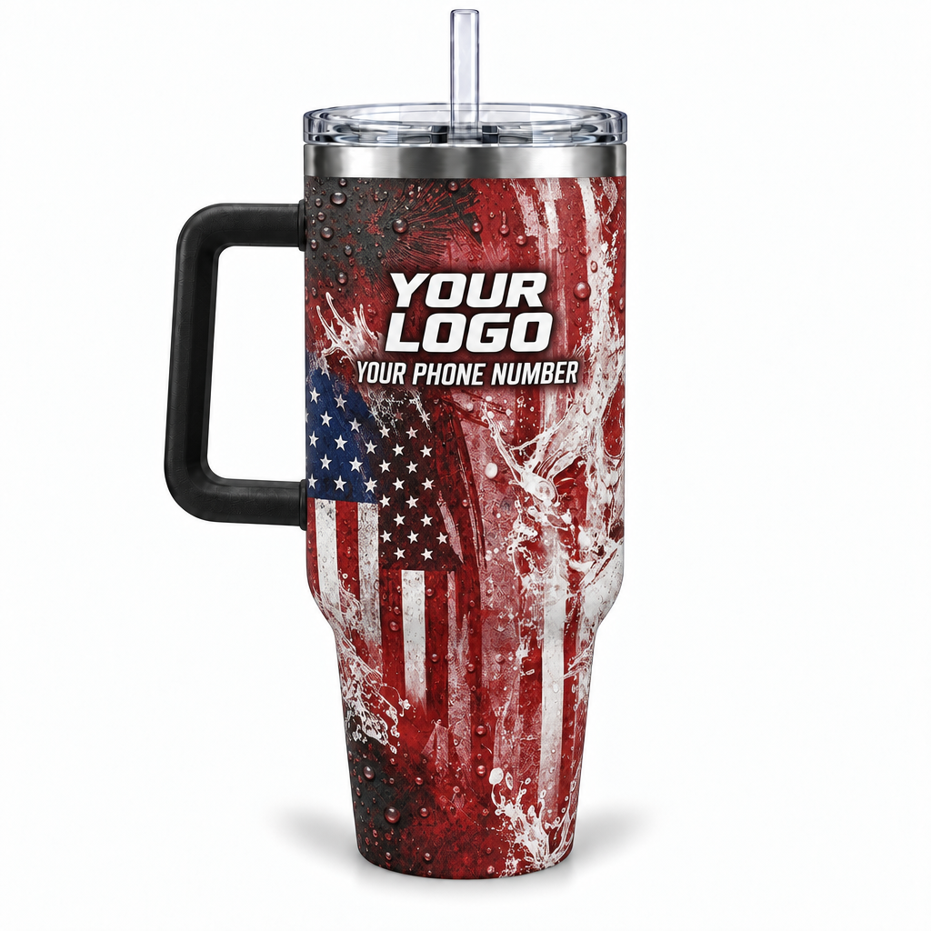 PWPP0010 personalized tumbler 40oz back product mockup
