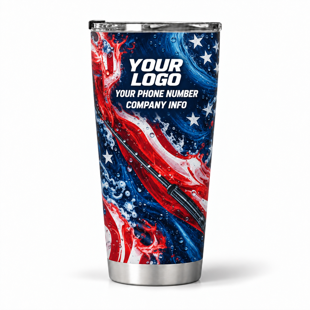 PWPP0011 personalized tumbler 20oz back product mockup