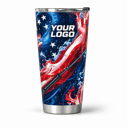 PWPP0011 personalized tumbler 20oz front product mockup