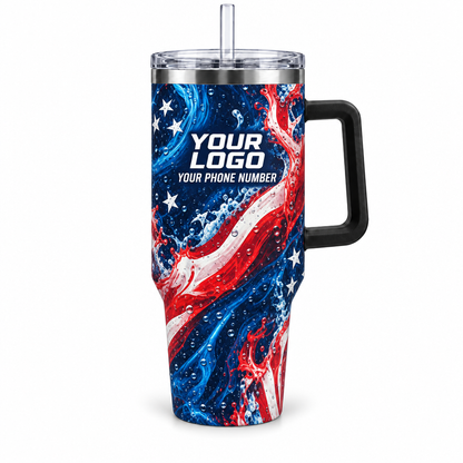 PWPP0011 personalized tumbler 40oz front product mockup