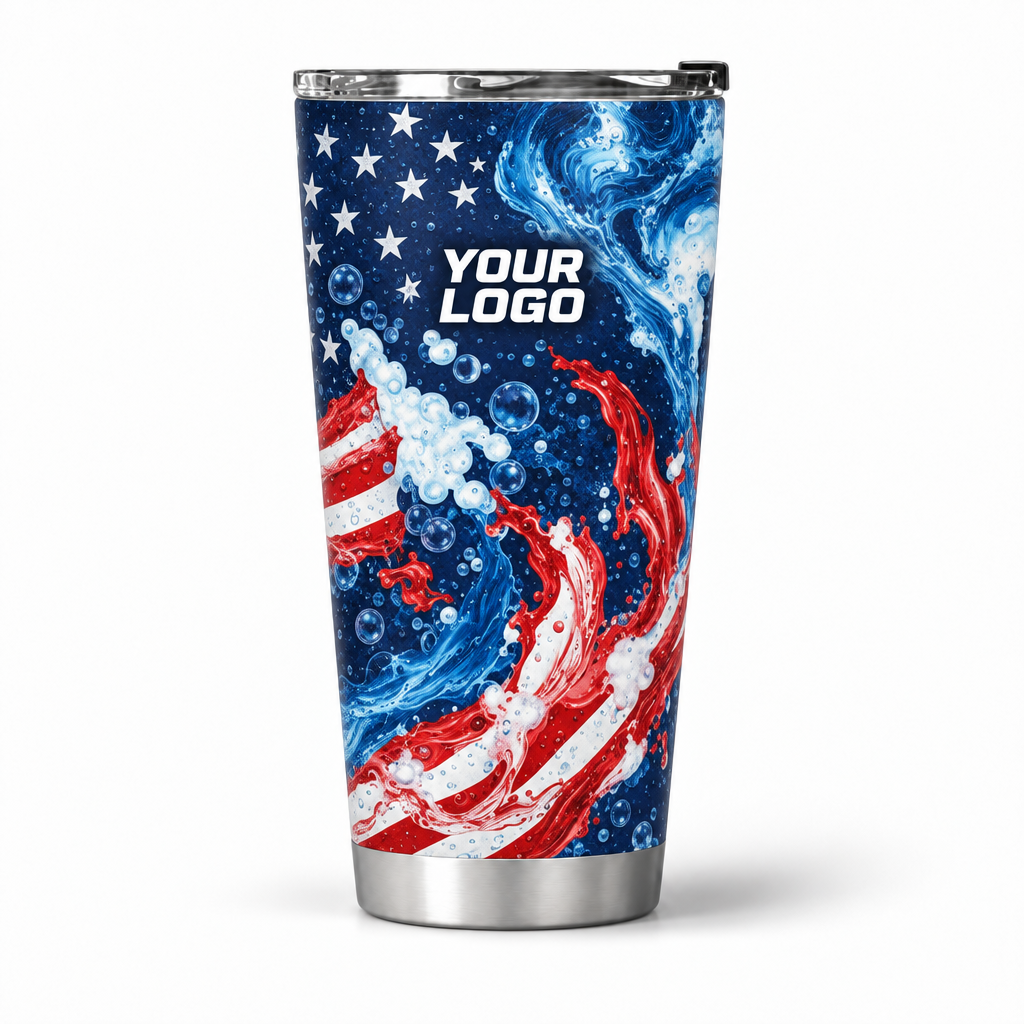 PWPP0012 personalized tumbler 20oz front product mockup