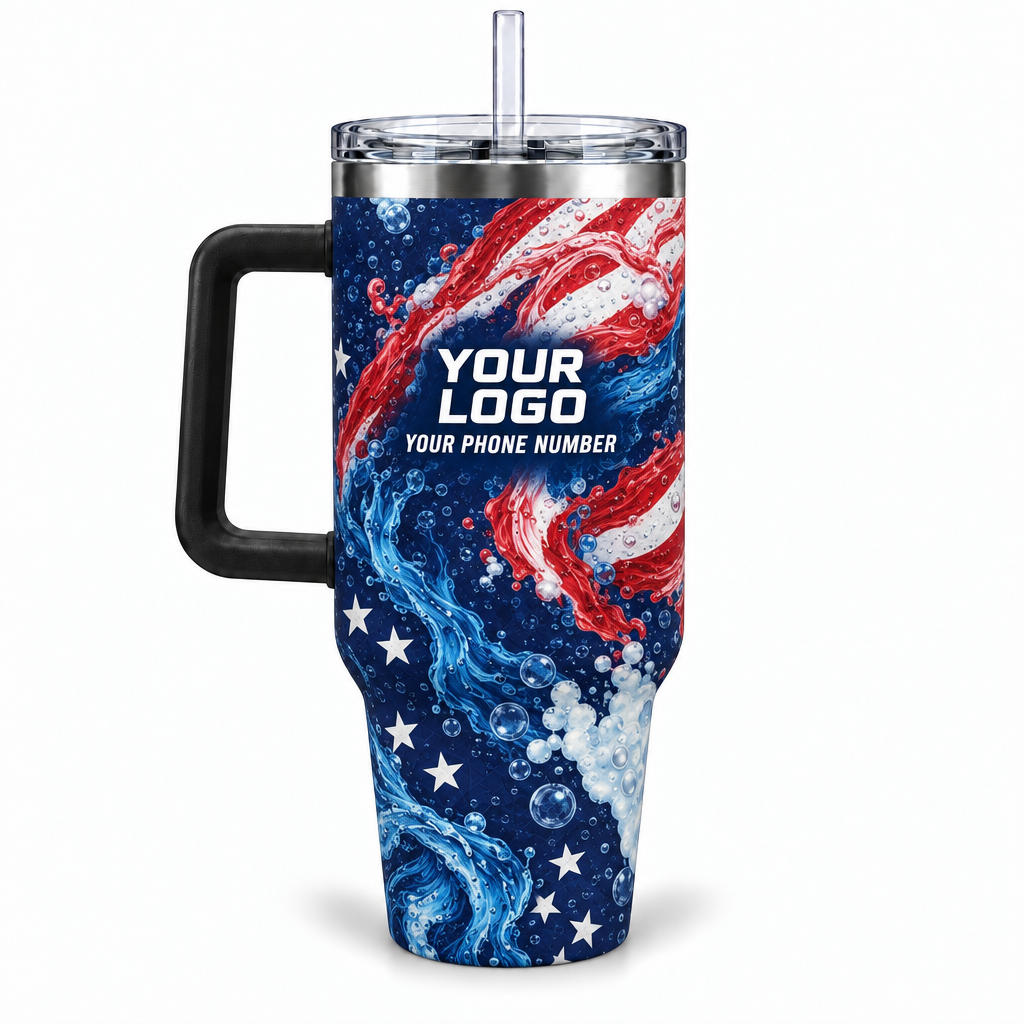 PWPP0012 personalized tumbler 40oz back product mockup