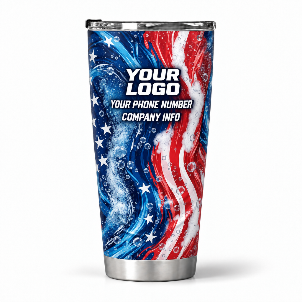 PWPP0013 personalized tumbler 20oz back product mockup