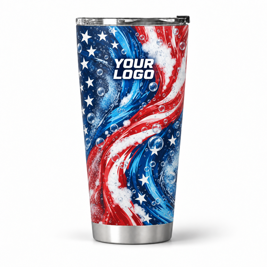 PWPP0013 personalized tumbler 20oz front product mockup