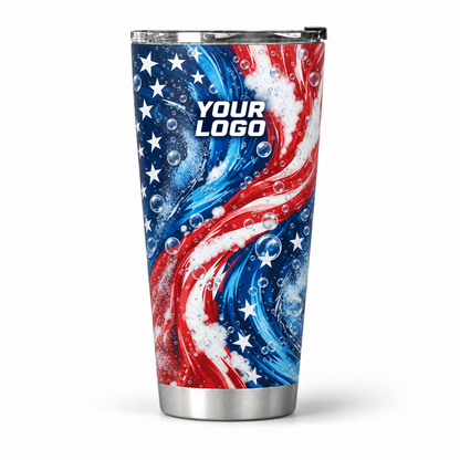 PWPP0013 personalized tumbler 20oz front product mockup