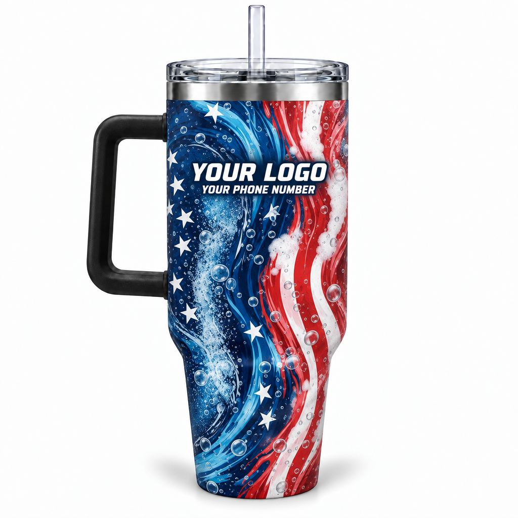 PWPP0013 personalized tumbler 40oz back product mockup