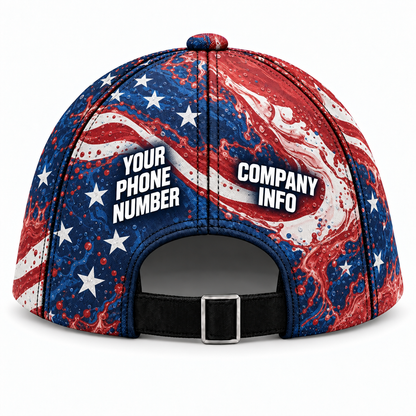 PWPP0014 personalized cap back product mockup