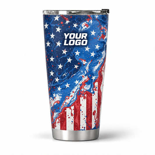 PWPP0014 personalized tumbler 20oz front product mockup