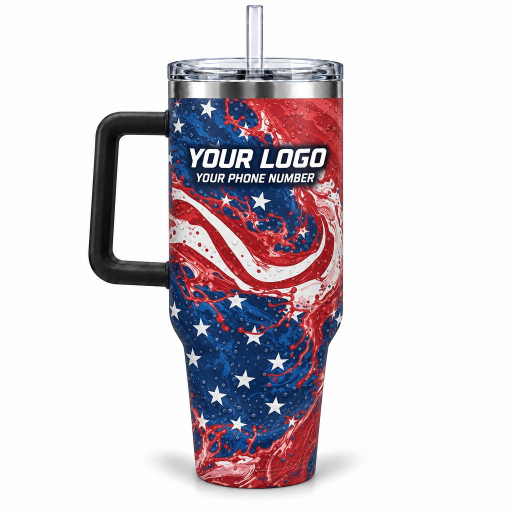 PWPP0014 personalized tumbler 40oz back product mockup