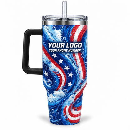 PWPP0015 personalized tumbler 40oz back product mockup