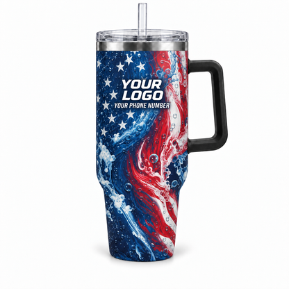 PWPP0016 personalized tumbler 40oz front product mockup