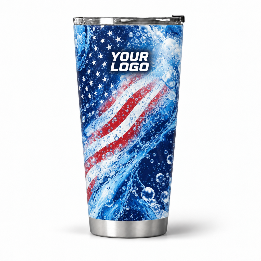 PWPP0018 personalized tumbler 20oz front product mockup