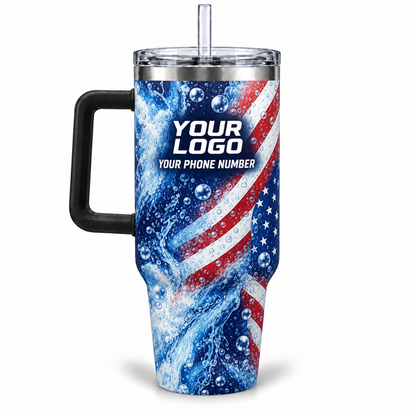 PWPP0018 personalized tumbler 40oz back product mockup