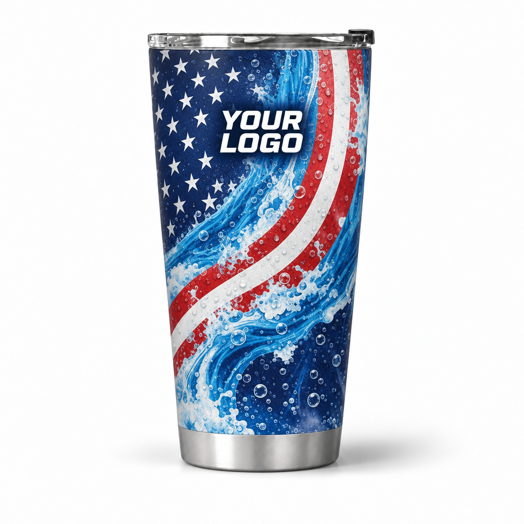 PWPP0019 personalized tumbler 20oz front product mockup