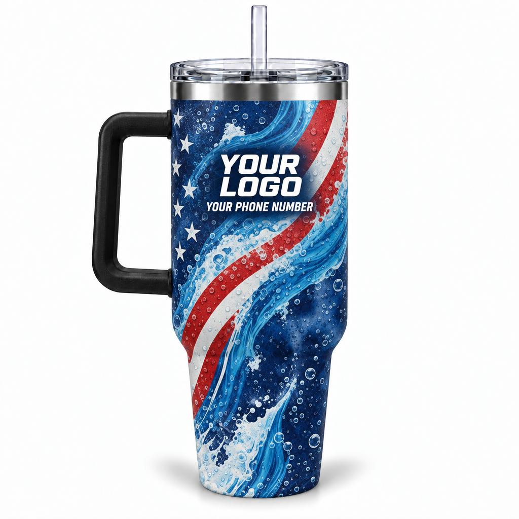 PWPP0019 personalized tumbler 40oz back product mockup