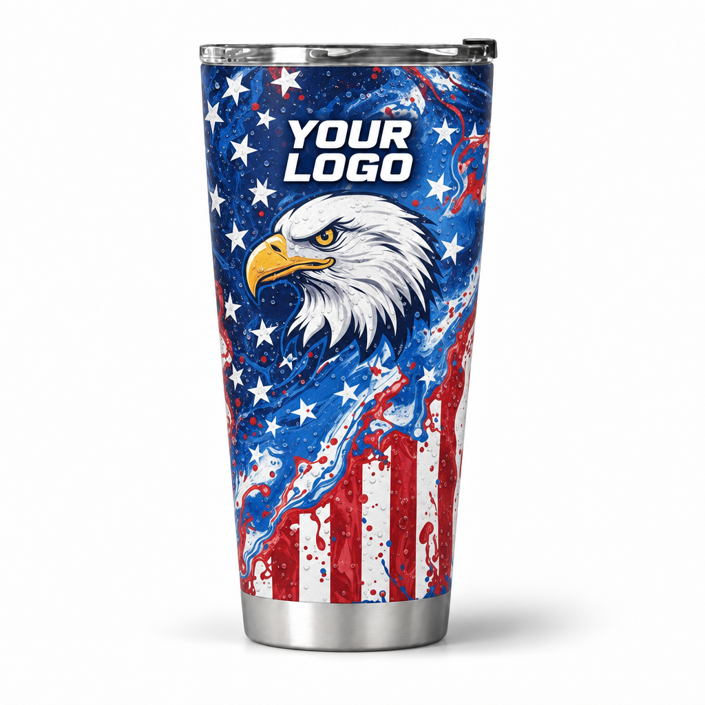 PWPP0020 personalized tumbler 20oz front product mockup